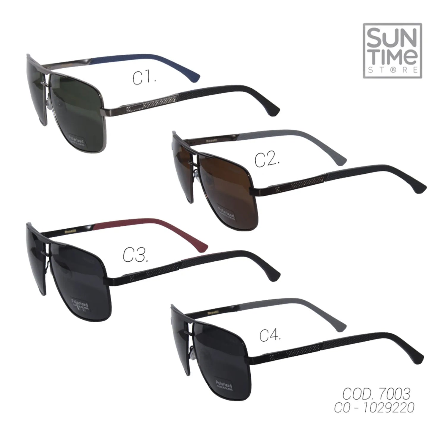 LENTES DE SOL POLARIZADO HOMBRE 7003 BOSELLI BOSELLI