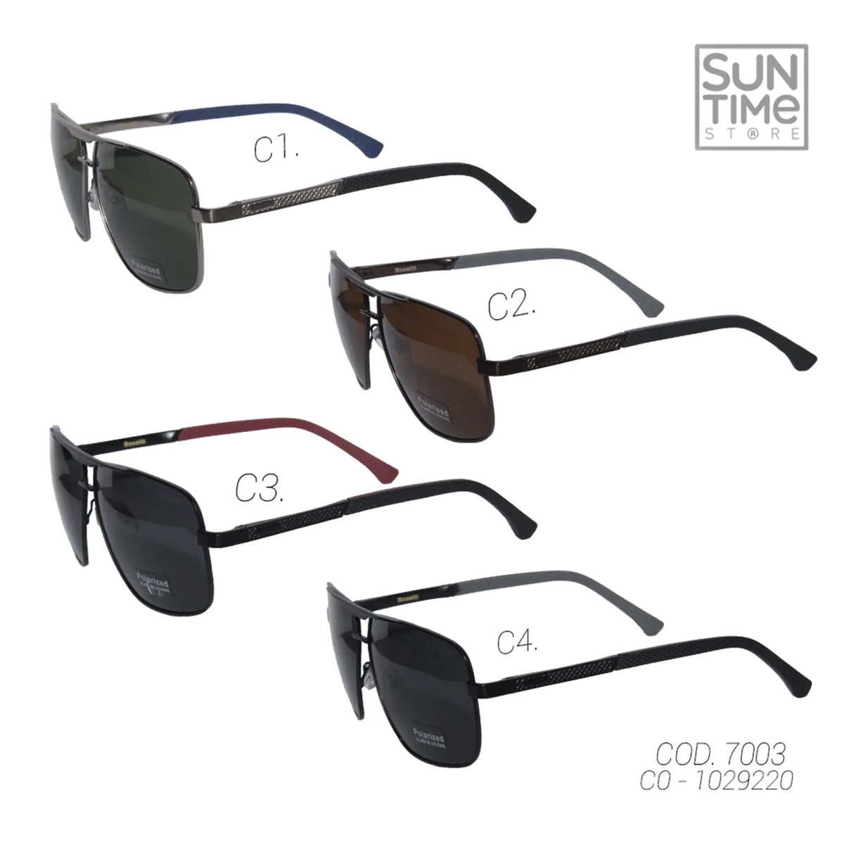 LENTES DE SOL POLARIZADO HOMBRE 7003 BOSELLI BOSELLI