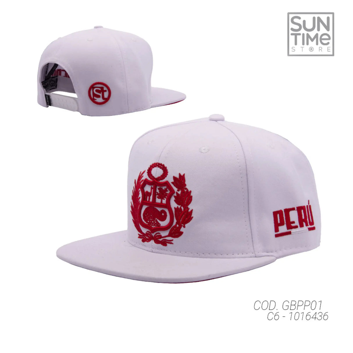 GORRA CON BROCHE UNISEX GBPP01 SUNTIME - 1016436 SUNTIME