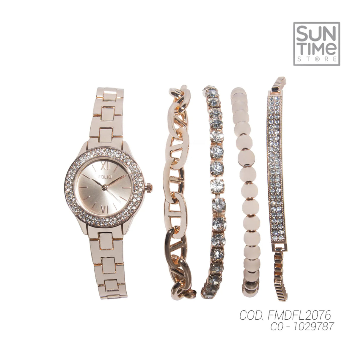 RELOJ ANALOGICO MUJER FMDFL2076 FOLIO BRONCE 881708191173 FOLIO