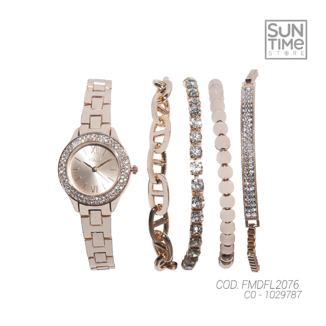 RELOJ ANALOGICO MUJER FMDFL2076 FOLIO BRONCE 881708191173 FOLIO