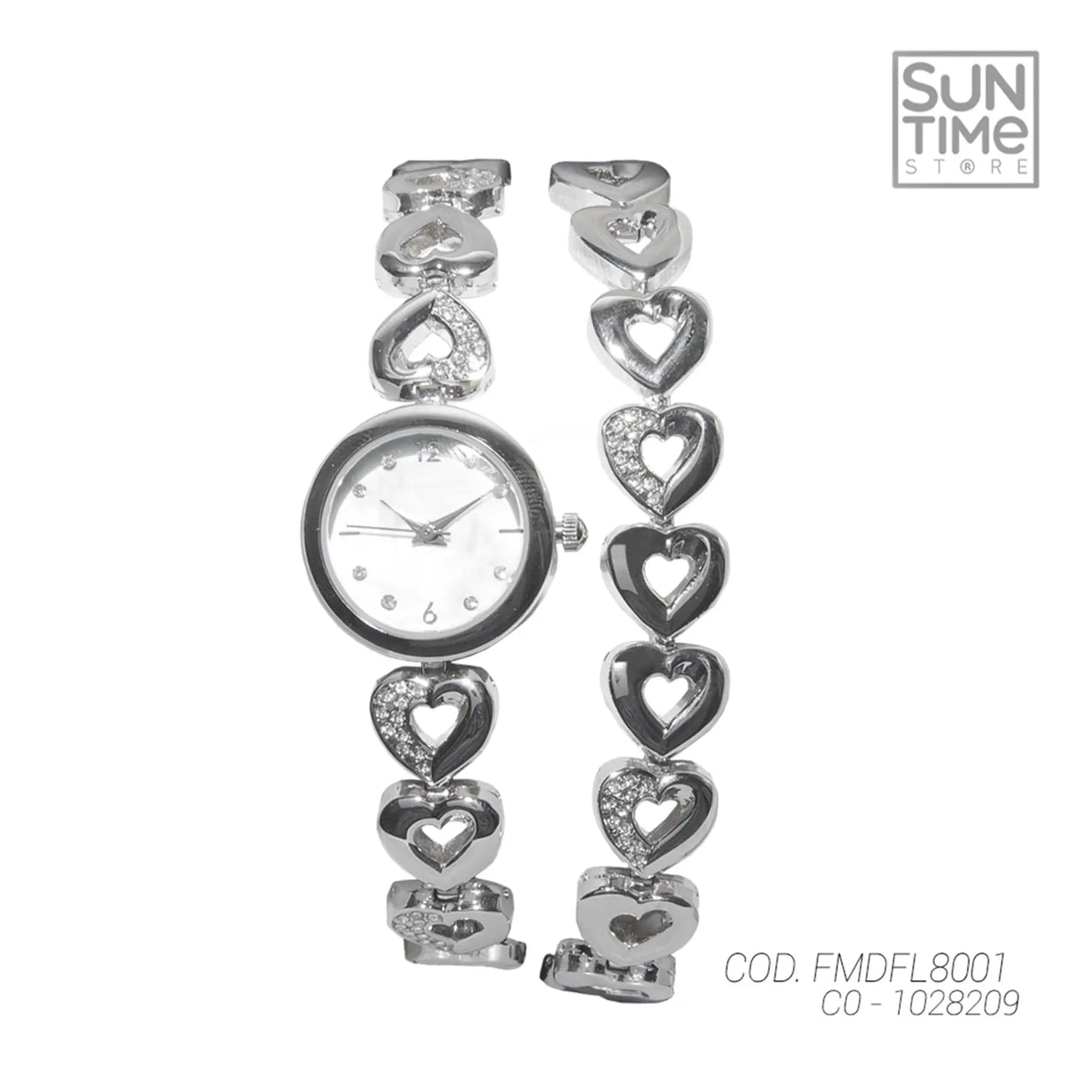 RELOJ ANALOGICO MUJER FMDFL8001 FOLIO PLATEADO 881708188876 FOLIO