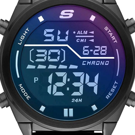 RELOJ DIGITAL HOMBRE SR5142W SKECHERS NEGRO SPORT 1030615 SKECHERS