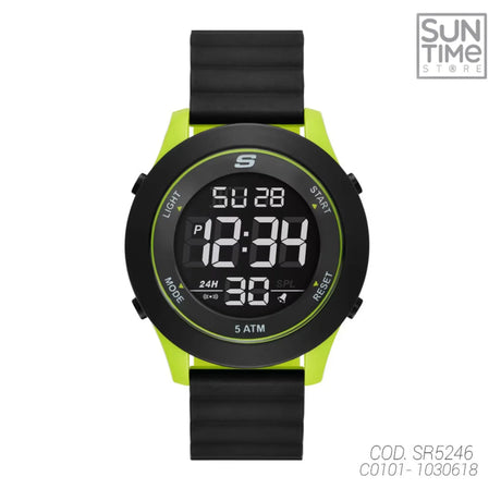 RELOJ DIGITAL HOMBRE SR5246 SKECHERS NEGRO SPORT 1030618 SKECHERS