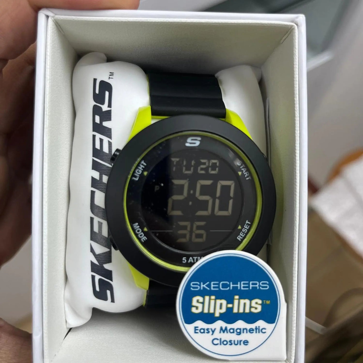 RELOJ DIGITAL HOMBRE SR5246 SKECHERS NEGRO SPORT 1030618 SKECHERS