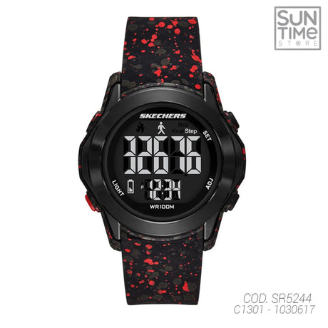 RELOJ DIGITAL HOMBRE SR5244 SKECHERS ROJO SPORT 1030617 SKECHERS