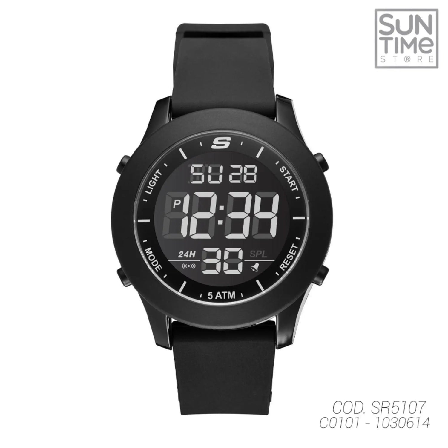 RELOJ DIGITAL HOMBRE SR5107 SKECHERS NEGRO SPORT 1030614 SKECHERS