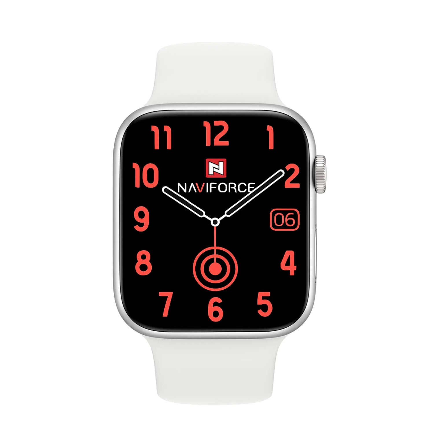 SMARTWATCH HOMBRE NT15 NAVIFORCE PLATEADO 1030967 - SUNTIMESTORE.COM