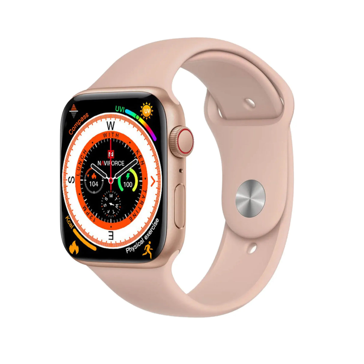 SMARTWATCH HOMBRE NT14 NAVIFORCE DORADO 1030965 - SUNTIMESTORE.COM