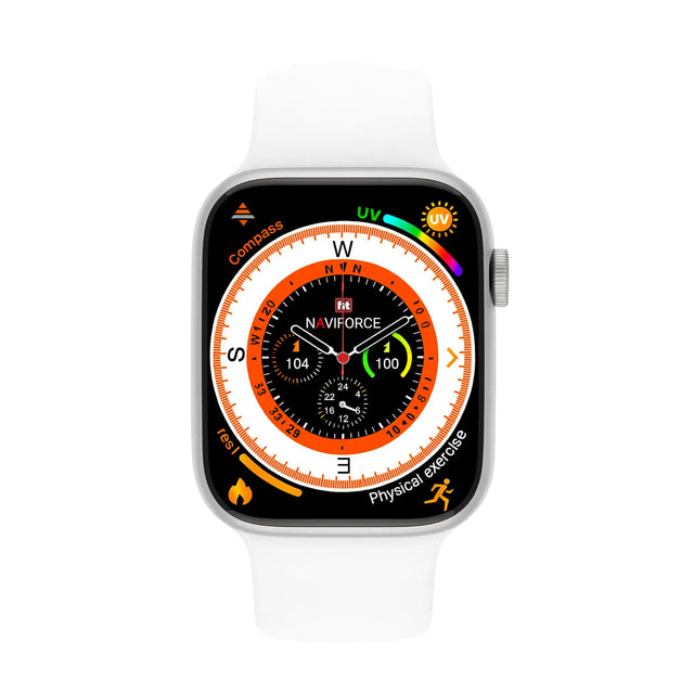 SMARTWATCH HOMBRE NT14 NAVIFORCE PLATEADO 1030964 - SUNTIMESTORE.COM