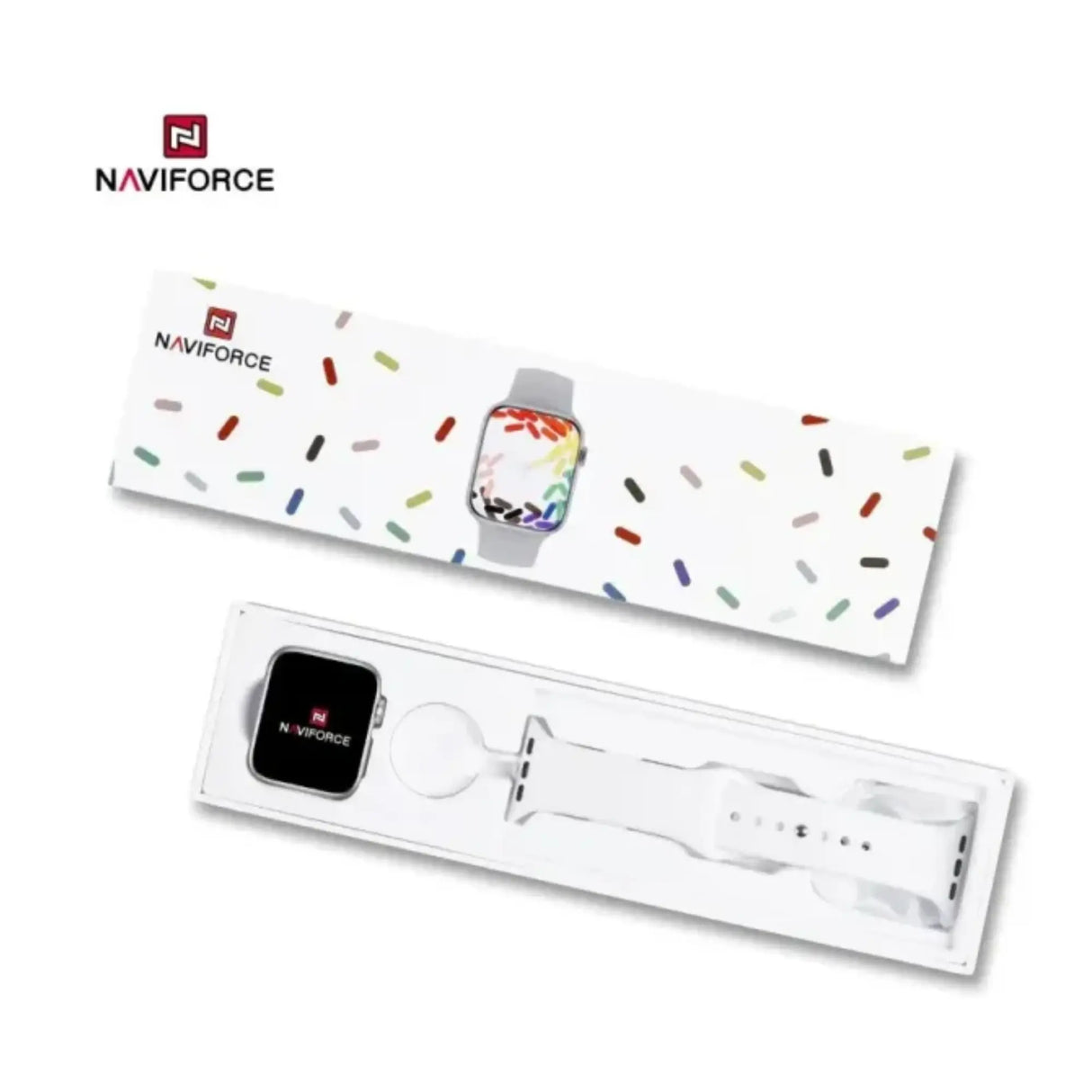 SMARTWATCH HOMBRE NT14 NAVIFORCE DORADO 1030965 - SUNTIMESTORE.COM