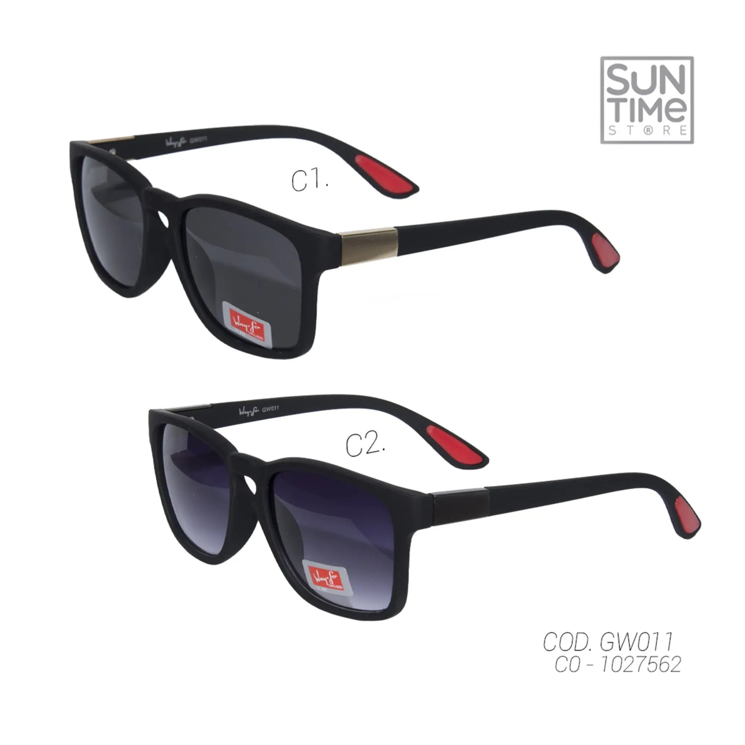 LENTES DE SOL SUNTIME WAYFER HOMBRE UV 400  - 1027562 WAY-FER