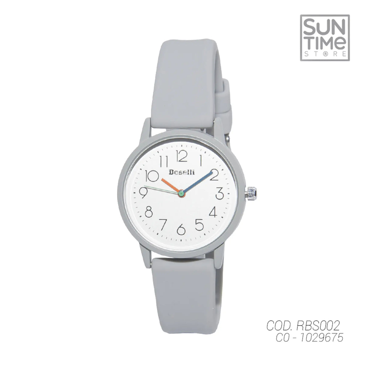 RELOJ ANALOGICO MUJER RBS002 BOSELLI	PLOMO - 1029675 BOSELLI