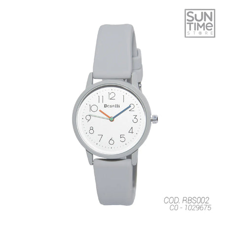 RELOJ ANALOGICO MUJER RBS002 BOSELLI	PLOMO - 1029675 BOSELLI