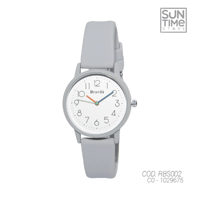 RELOJ ANALOGICO MUJER RBS002 BOSELLI	PLOMO - 1029675 BOSELLI