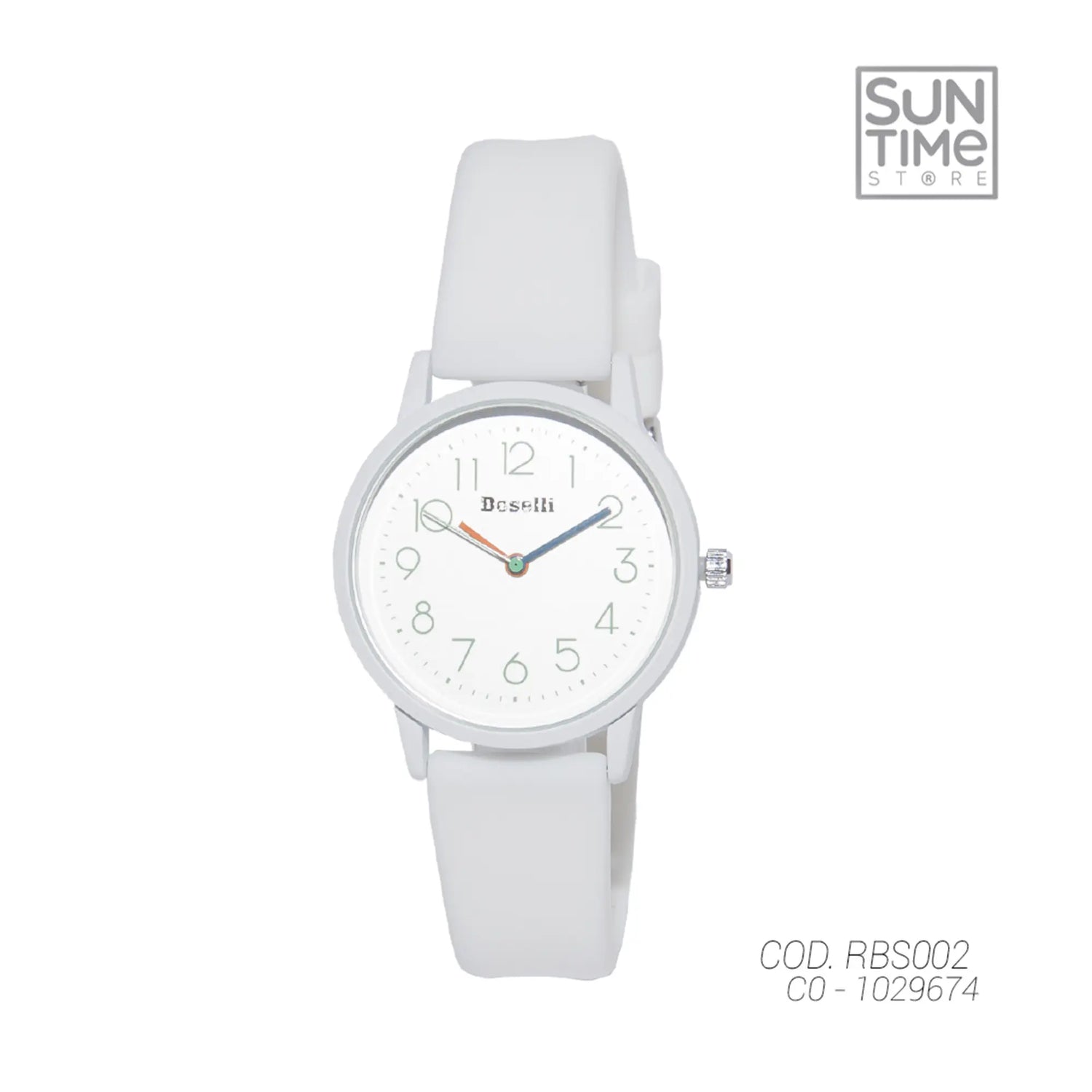 RELOJ ANALOGICO MUJER RBS002 BOSELLI BLANCO - 1029674 BOSELLI