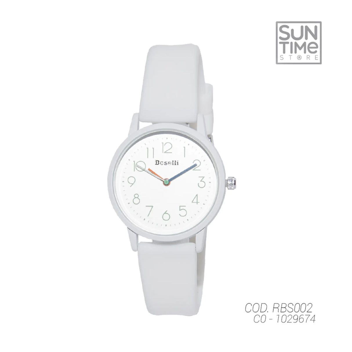 RELOJ ANALOGICO MUJER RBS002 BOSELLI BLANCO - 1029674 BOSELLI