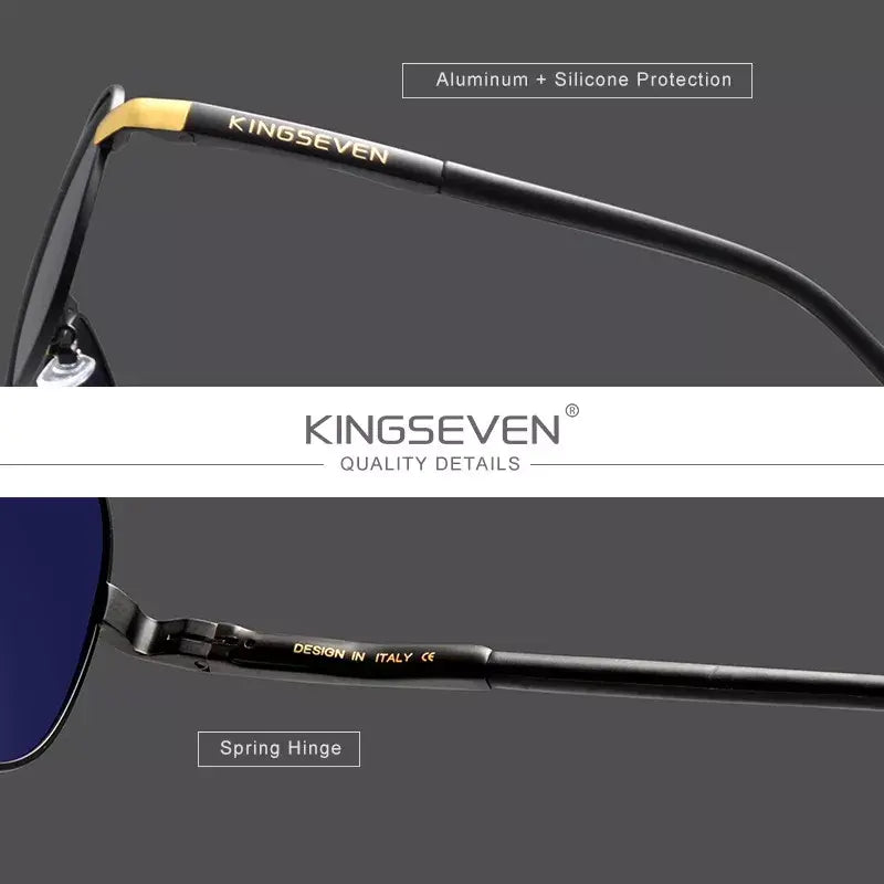 LENTES DE SOL POLARIZADA UNISEX N7503 KING SEVEN KINGSEVEN