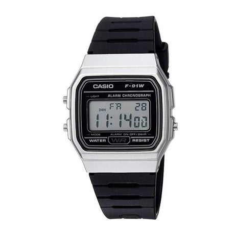 RELOJ DIGITAL HOMBRE F-91WM-7ACF CASIO NEGRO CASUAL CASIO