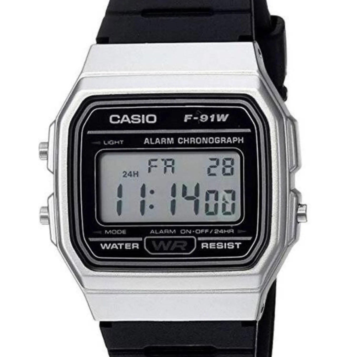 RELOJ DIGITAL HOMBRE F-91WM-7ACF CASIO NEGRO CASUAL CASIO