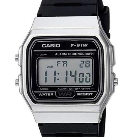 RELOJ DIGITAL HOMBRE F-91WM-7ACF CASIO NEGRO CASUAL CASIO