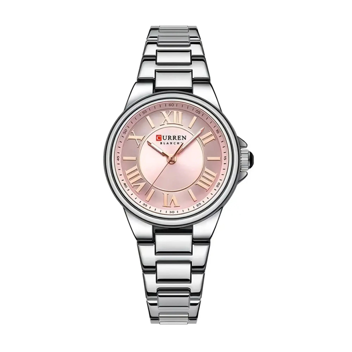 RELOJ ANALOGICO MUJER C9091L CURREN	PLATEADO CLASICO CURREN