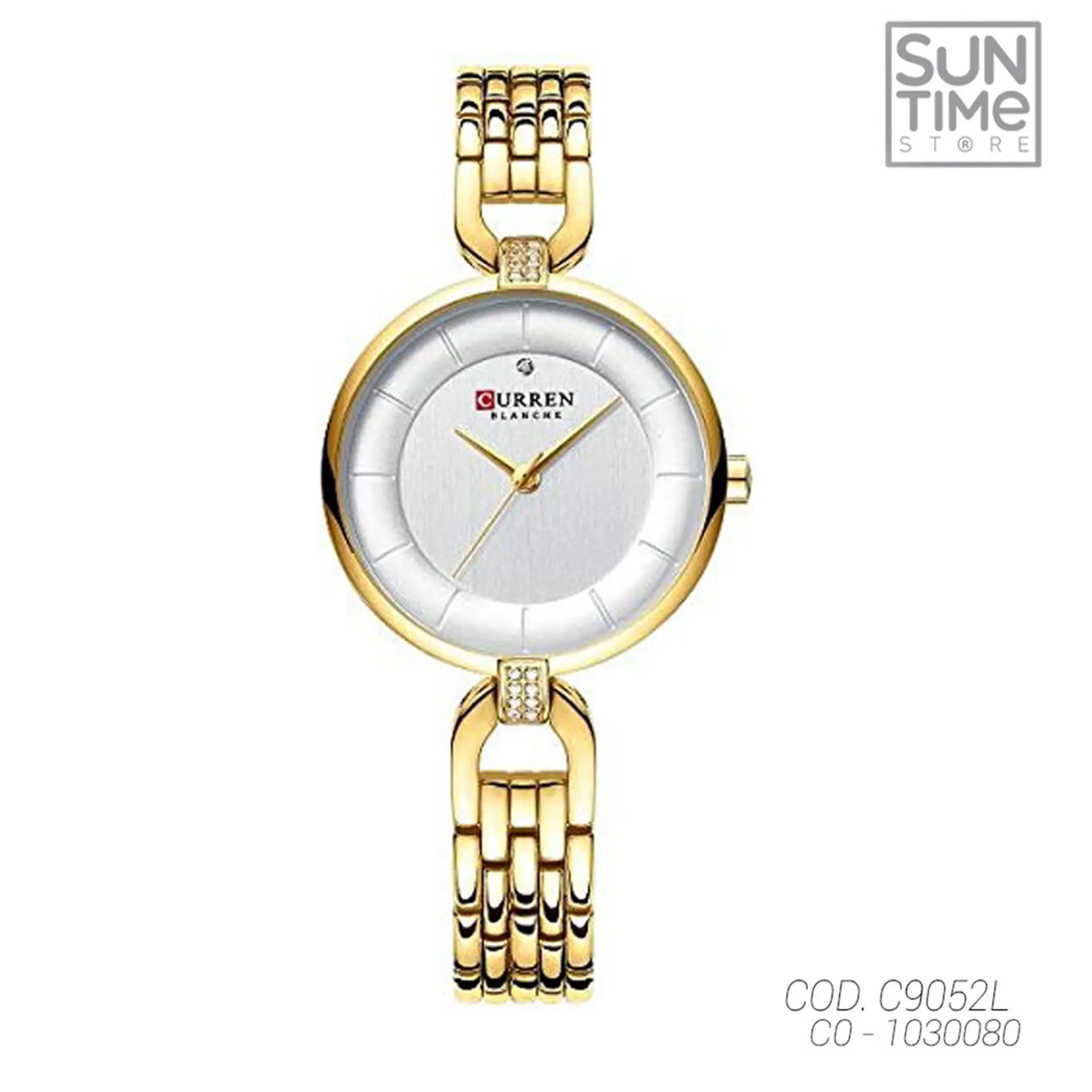 RELOJ ANALOGICO MUJER C9052L CURREN	DORADO CLASICO CURREN