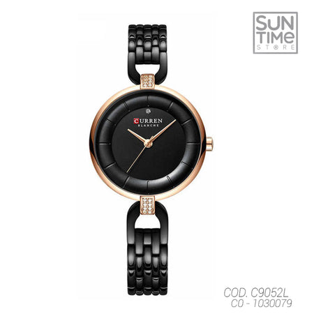 RELOJ ANALOGICO MUJER C9052L CURREN	NEGRO CLASICO CURREN