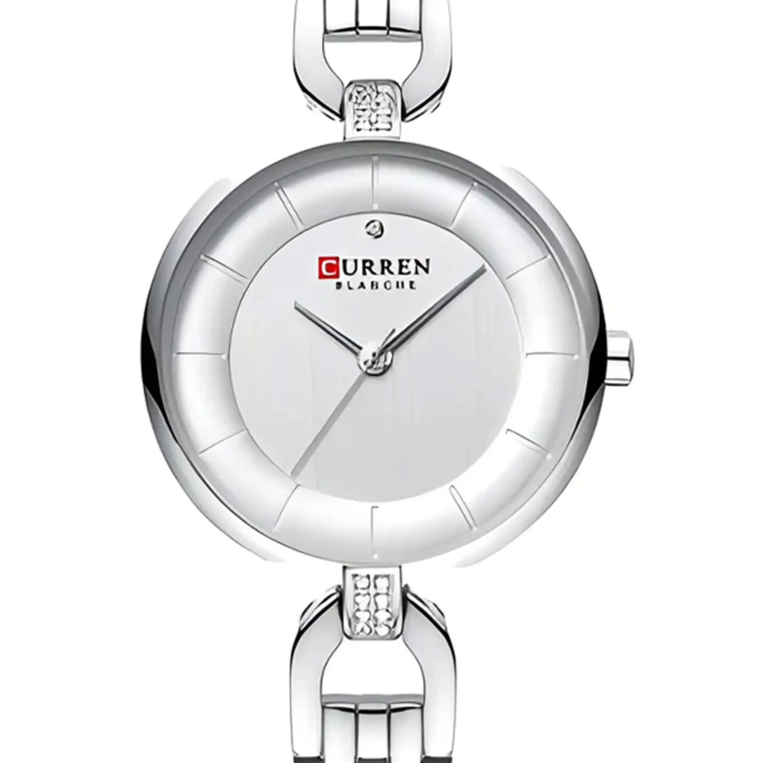 RELOJ ANALOGICO MUJER C9052L CURREN	PLATEADO CLASICO CURREN