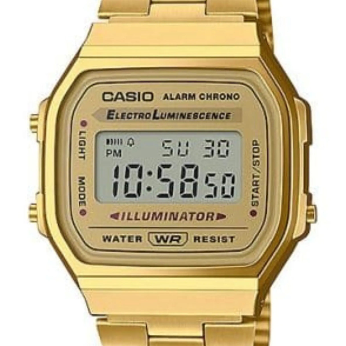 RELOJ DIGITAL HOMBRE A168WG-9WDF CASIO DORADO CLASICO 1030124 CASIO