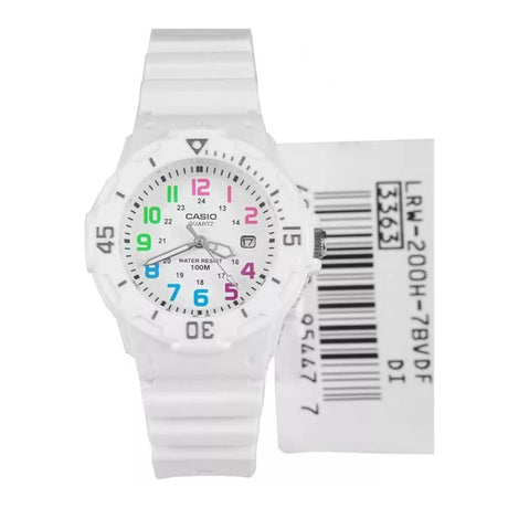 RELOJ ANALOGICO MUJER LRW-200H-7BVCF CASIO BLANCO SPORT 1030137 CASIO