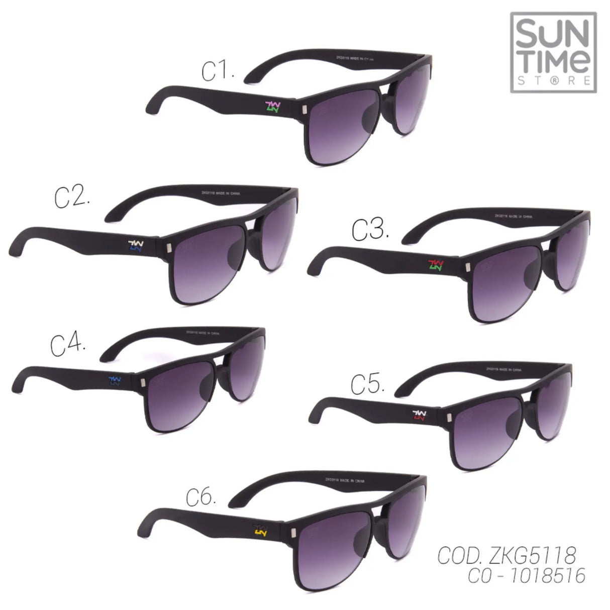 LENTES DE SOL UV400 HOMBRE ZKG5118 ZKY SPORT 1018516 ZKY