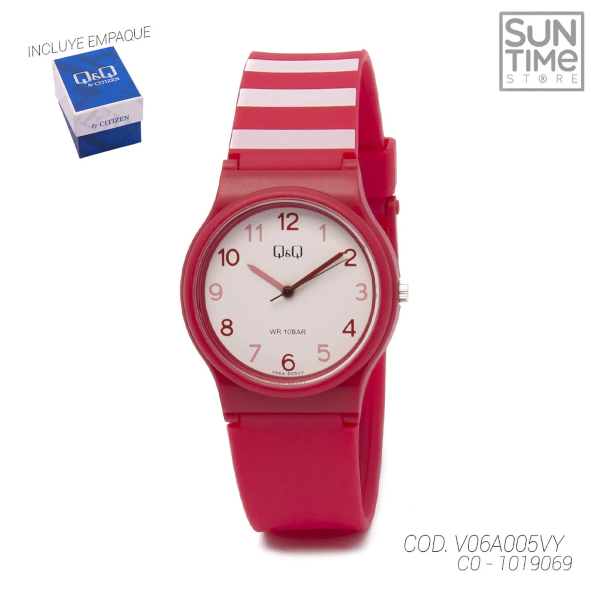 RELOJ ACUATICO MUJER V06A005VY Q&Q CASUAL 1019069 Q&Q