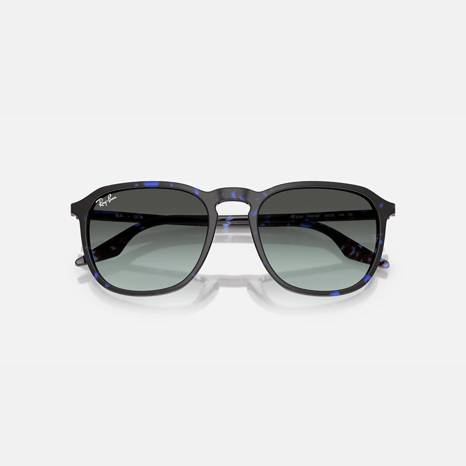 LENTES DE SOL UV400 UNISEX RB2203 1430GK 55 RAY BAN NEGRO CASUAL 1030205 RAY-BAN