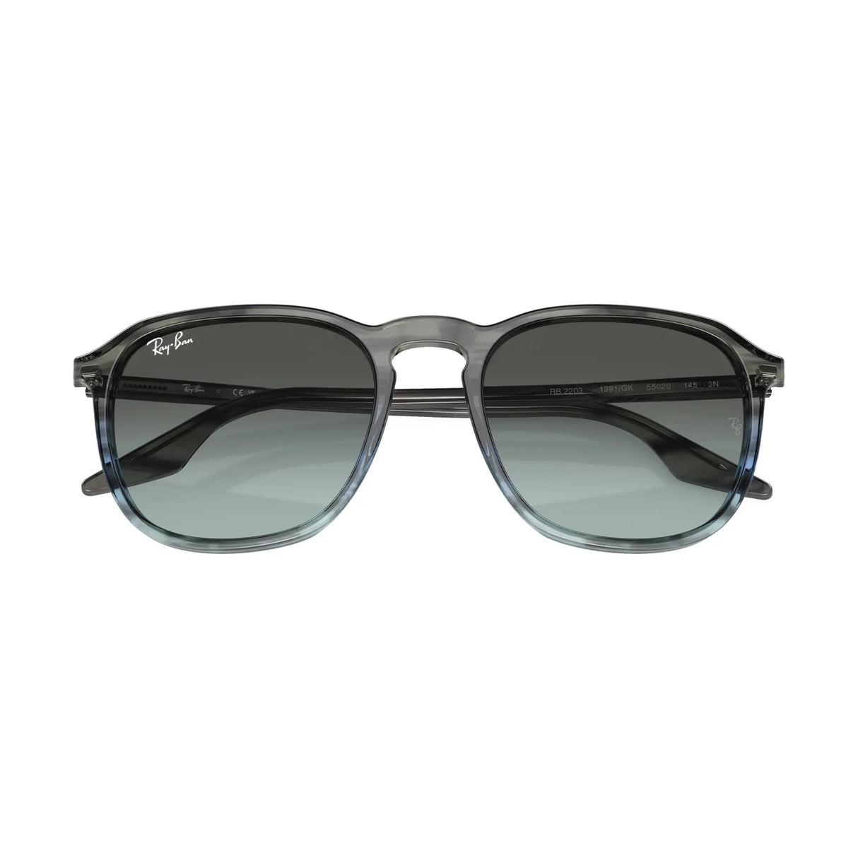 LENTES DE SOL UV400 UNISEX RB2203 1391GK 55 RAY BAN GRIS CASUAL 1030204 RAY-BAN