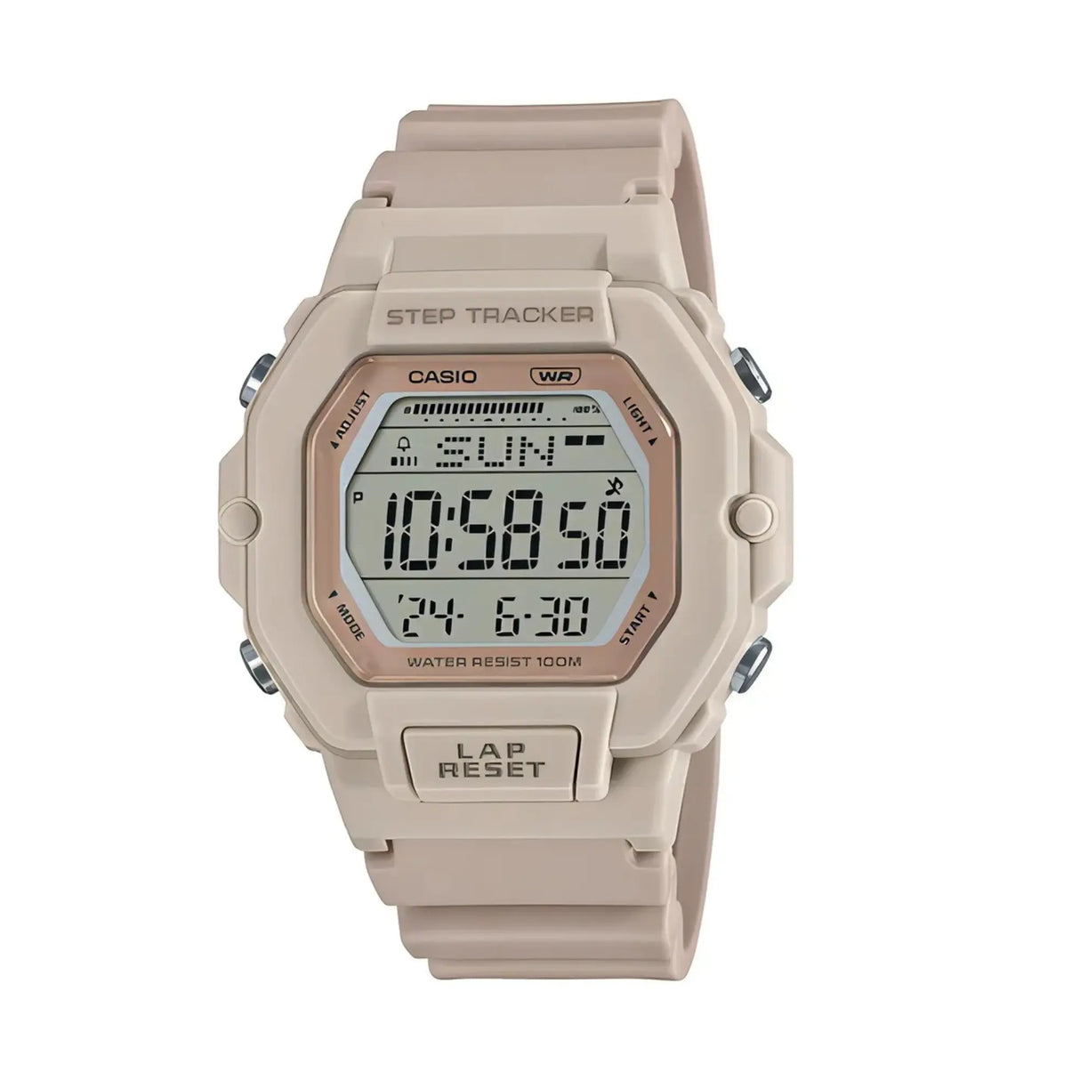 RELOJ DIGITAL MUJER LWS-2200H-4AVCF CASIO ROSA SPORT 1030164 CASIO