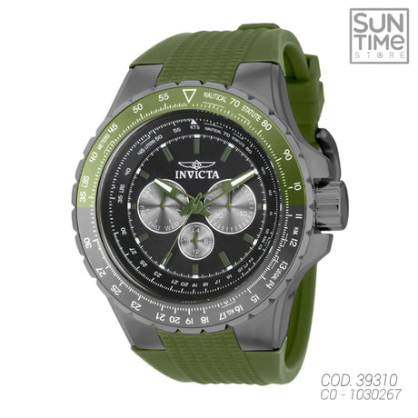 RELOJ ANALOGICO HOMBRE 39310 INVICTA	VERDE SPORT 1030267 INVICTA