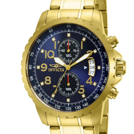 RELOJ ANALOGICO HOMBRE 13785 INVICTA	DORADO CLASICO 1030260 INVICTA