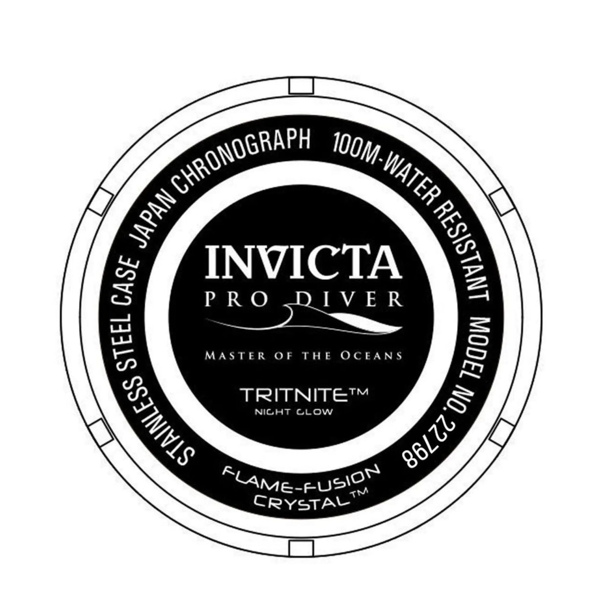 RELOJ ANALOGICO HOMBRE 22798 INVICTA AZUL SPORT 1030262 INVICTA