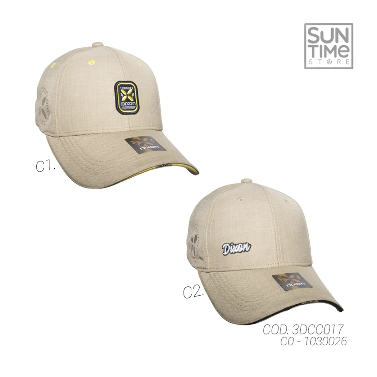 GORRA CERRADA UNISEX 3DCC017 DIXON BEIGE SPORT 1030026 DIXON