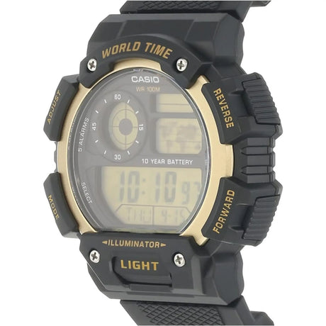 RELOJ DIGITAL HOMBRE AE-1400WH-9AVDF CASIO NEGRO SPORT 1030559 CASIO