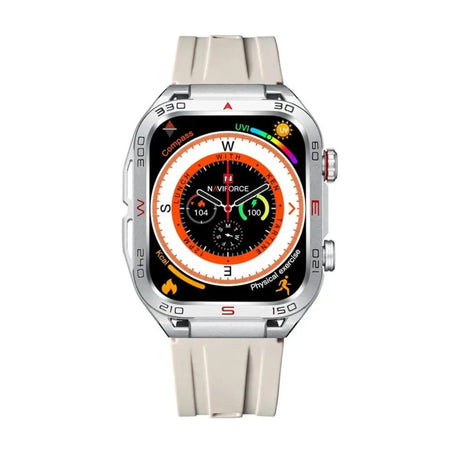 SMARTWATCH HOMBRE NT11 NAVIFORCE BEIGE 1030955 - SUNTIMESTORE.COM