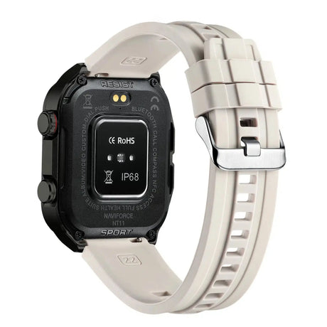 SMARTWATCH HOMBRE NT11 NAVIFORCE BEIGE 1030955 - SUNTIMESTORE.COM