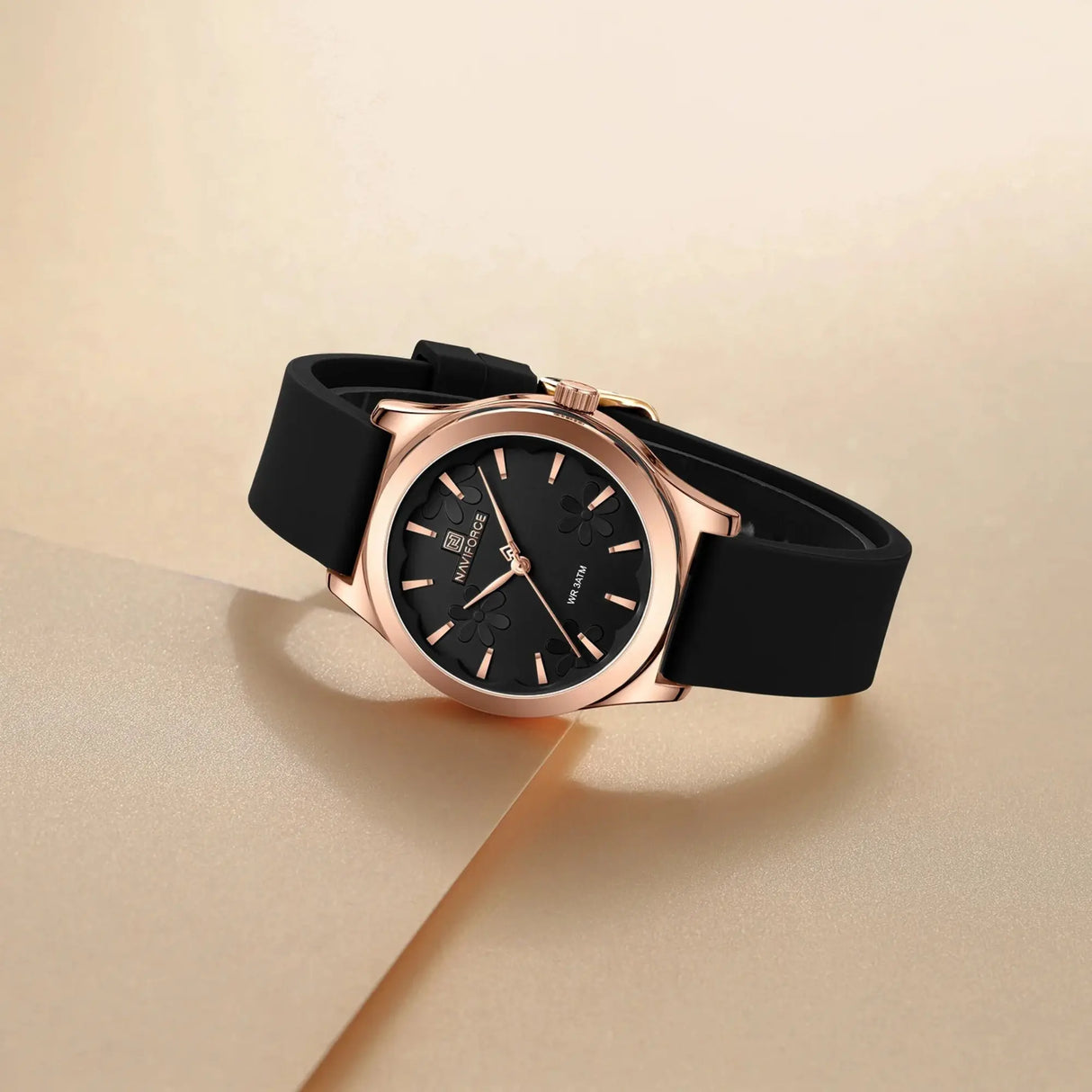 RELOJ ANALOGICO MUJER NF5051 NAVIFORCE NEGRO CASUAL 1030873 NAVIFORCE