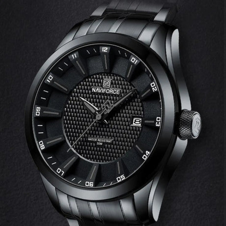 RELOJ ANALOGICO HOMBRE NF8032 NAVIFORCE NEGRO CLASICO 1030891 NAVIFORCE
