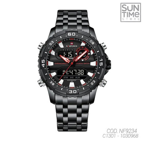 RELOJ ANALOGICO-DIGITAL HOMBRE NF9234 NAVIFORCE ROJO CASUAL 1030968 NAVIFORCE