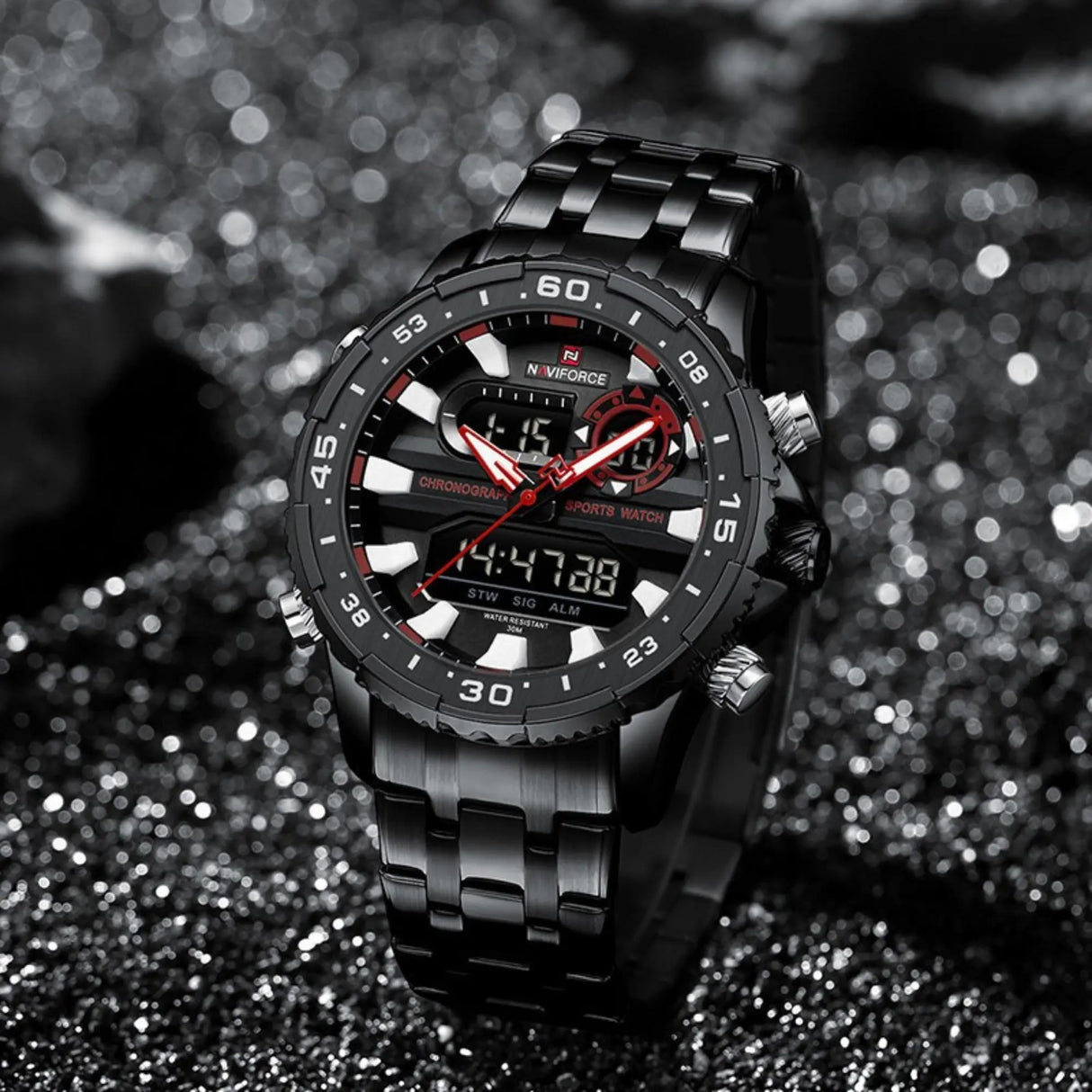 RELOJ ANALOGICO-DIGITAL HOMBRE NF9234 NAVIFORCE ROJO CASUAL 1030968 NAVIFORCE