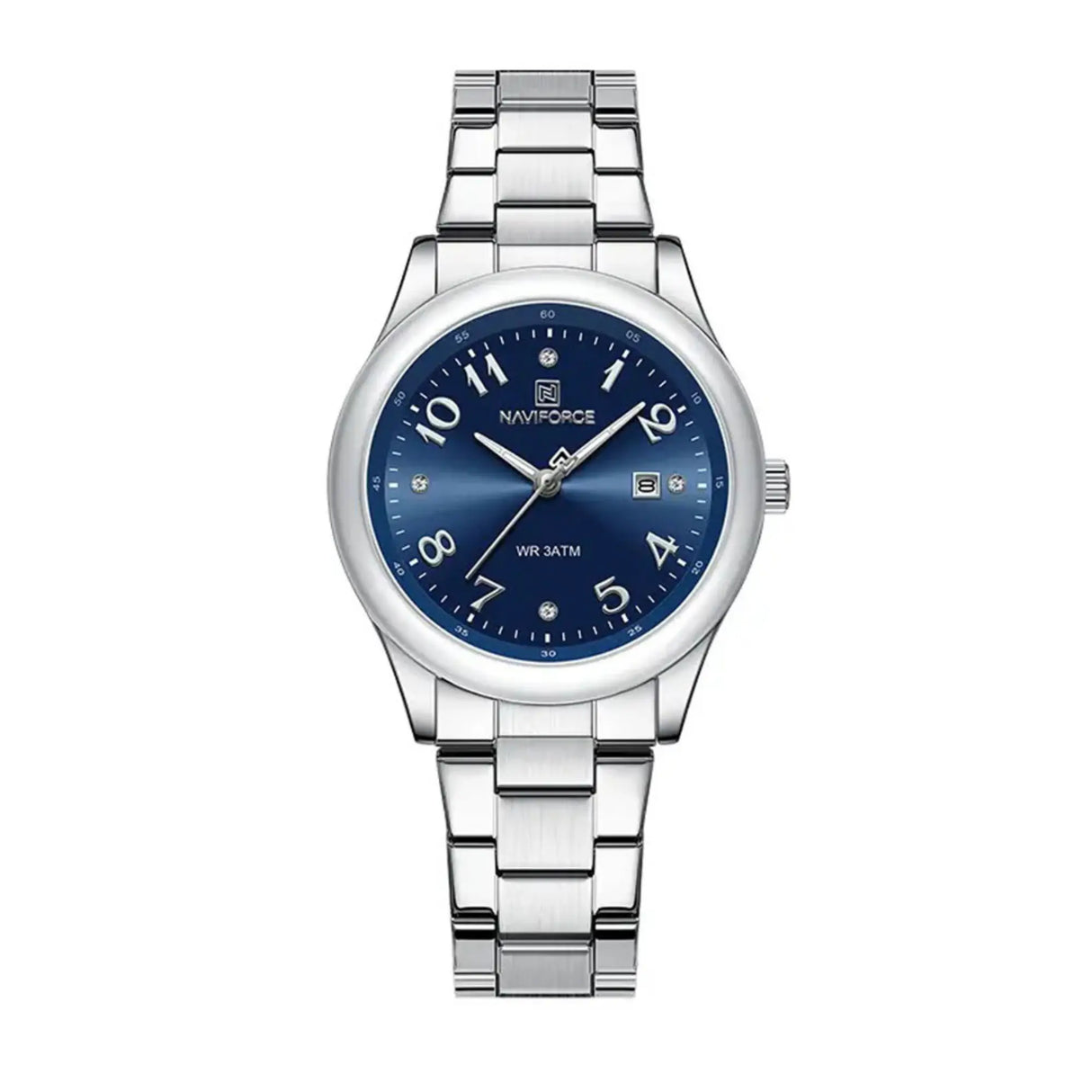RELOJ ANALOGICO MUJER NF5059 NAVIFORCE PLATEADO CLASICO 1030876 NAVIFORCE
