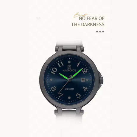 RELOJ ANALOGICO MUJER NF5059 NAVIFORCE PLATEADO CLASICO 1030876 NAVIFORCE