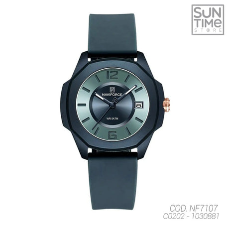 RELOJ ANALOGICO MUJER NF7107 NAVIFORCE AZUL CASUAL 1030881 NAVIFORCE